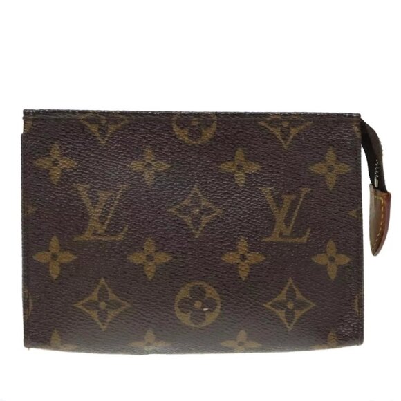 LOUIS VUITTON Monogram Bucket PM Accessory Pouch - Picture 1 of 16